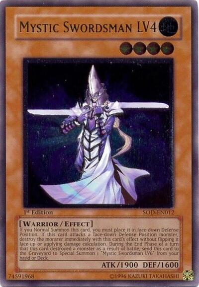Mystic Swordsman LV4 (UTR) (SOD-EN012) [Soul of the Duelist]
