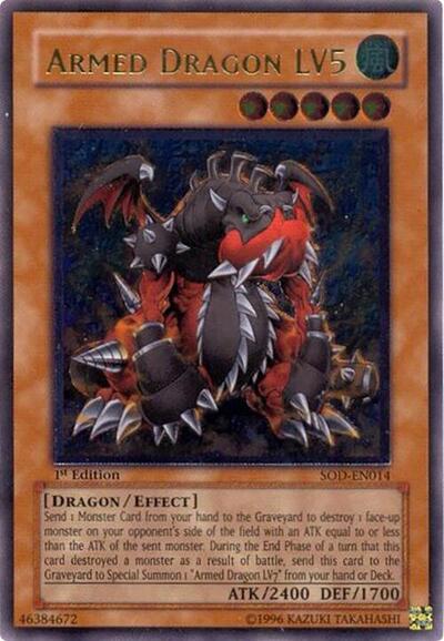 Armed Dragon LV5 (UTR) (SOD-EN014) [Soul of the Duelist]