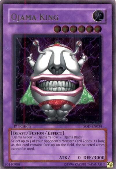 Ojama King (UTR) (SOD-EN034) [Soul of the Duelist]