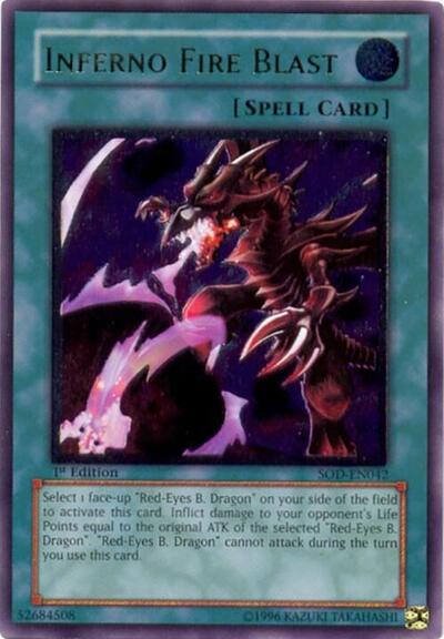 Inferno Fire Blast (UTR) (SOD-EN042) [Soul of the Duelist]
