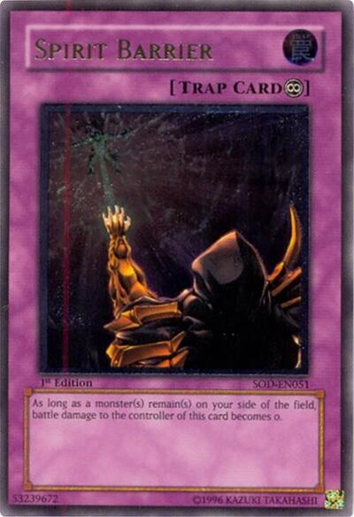 Spirit Barrier (UTR) (SOD-EN051) [Soul of the Duelist]