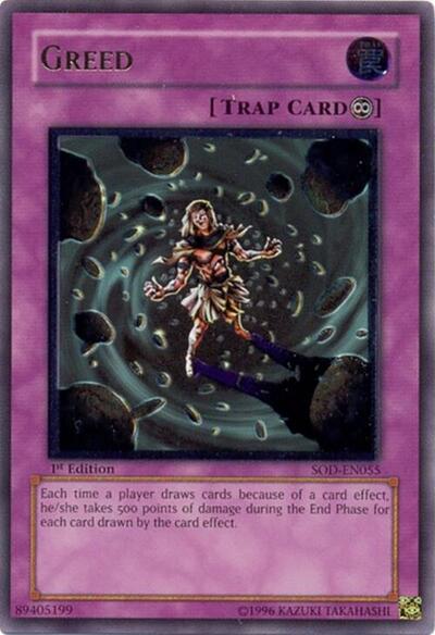 Greed (UTR) (SOD-EN055) [Soul of the Duelist]