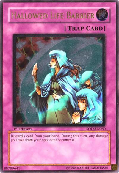 Hallowed Life Barrier (UTR) (SOD-EN060) [Soul of the Duelist]