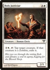 Holy Justiciar (25) [Avacyn Restored]