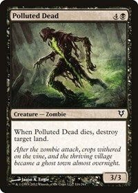 Polluted Dead (116) [Avacyn Restored]