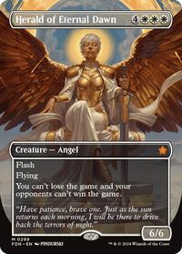 Herald of Eternal Dawn (Borderless) (299) [Foundations]