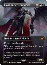 Bloodthirsty Conqueror (Borderless) (318) [Foundations]