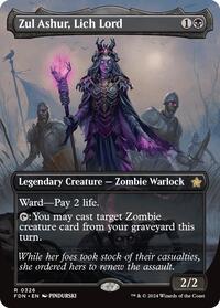 Zul Ashur, Lich Lord (Borderless) (326) [Foundations]