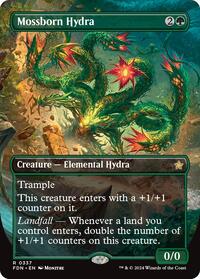 Mossborn Hydra (Borderless) (337) [Foundations]