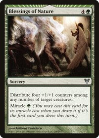 Blessings of Nature (168) [Avacyn Restored]