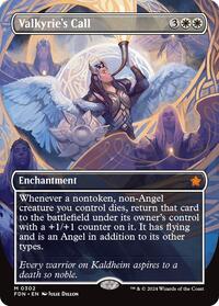 Valkyrie's Call (Borderless) (302) [Foundations]