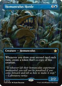 Homunculus Horde (Borderless) (Mana Foil) (376) [Foundations]