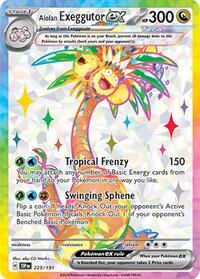 Alolan Exeggutor ex - 225/191 (225/191) [SV08: Surging Sparks]
