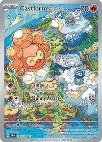 Castform Sunny Form - 195/191 (195/191) [SV08: Surging Sparks]