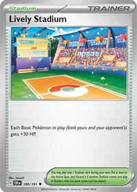 Lively Stadium (180/191) [SV08: Surging Sparks]
