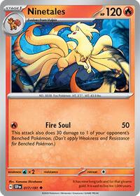 Ninetales (017/191) [SV08: Surging Sparks]