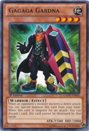 Gagaga Gardna (GAOV-EN005) - Galactic Overlord 1st Edition