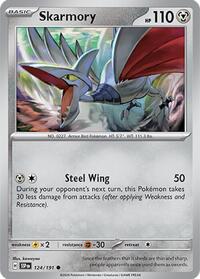 Skarmory - 124/191 (124/191) [SV08: Surging Sparks]