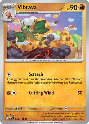 Vibrava 105/191  SV08 Surging Sparks - Common