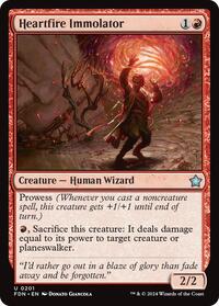 Heartfire Immolator (201) [Foundations]