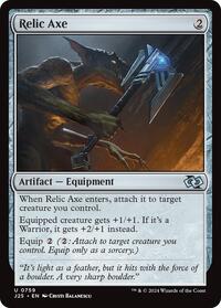 Relic Axe (759) [Foundations Jumpstart]