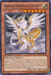 Hieratic Dragon of Tefnuit (GAOV-EN022) [Galactic Overlord]