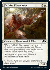 Faithful Pikemaster (3) [Foundations Jumpstart]