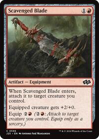 Scavenged Blade (596) [Foundations Jumpstart]
