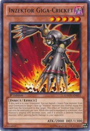 Inzektor Giga-Cricket (GAOV-EN031) - Galactic Overlord Unlimited