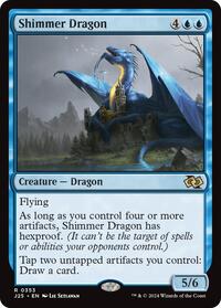 Shimmer Dragon (353) [Foundations Jumpstart]