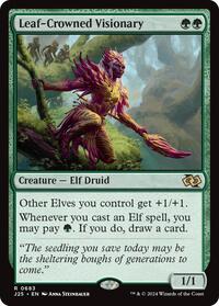 Leaf-Crowned Visionary (683) [Foundations Jumpstart]