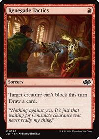 Renegade Tactics (590) [Foundations Jumpstart]