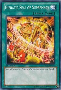 Hieratic Seal of Supremacy (GAOV-EN057) [Galactic Overlord]