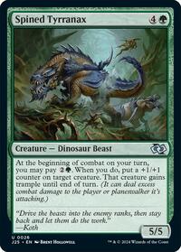 Spined Tyrranax (26) [Foundations Jumpstart]