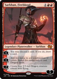 Sarkhan, Fireblood (593) [Foundations Jumpstart]