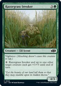 Razorgrass Invoker (22) [Foundations Jumpstart]