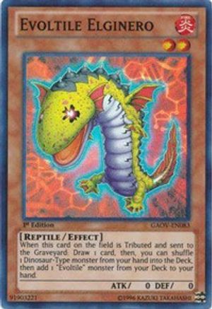 Evoltile Elginero (GAOV-EN083) - Galactic Overlord 1st Edition