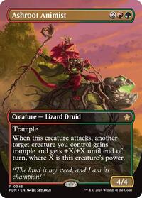Ashroot Animist (Borderless) (345) [Foundations]
