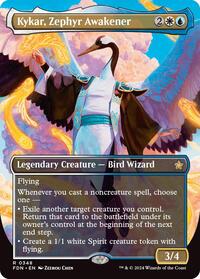 Kykar, Zephyr Awakener (Borderless) (348) [Foundations]