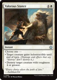 Valorous Stance (583) [Foundations]