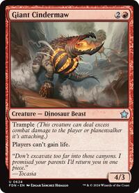 Giant Cindermaw (624) [Foundations]