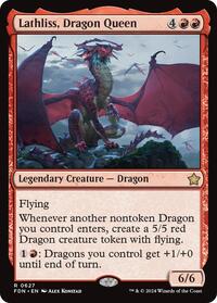 Lathliss, Dragon Queen (627) [Foundations]
