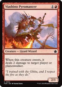 Viashino Pyromancer (634) [Foundations]