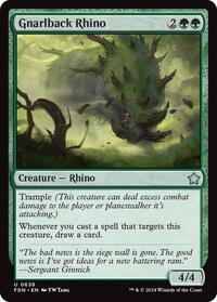 Gnarlback Rhino (638) [Foundations]