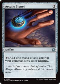 Arcane Signet (1) [Commander: Foundations]