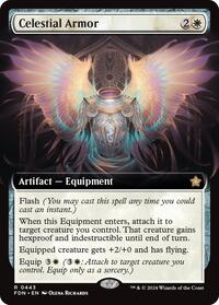Celestial Armor (Extended Art) (443) [Foundations]