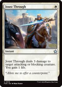 Joust Through (19) [Foundations]