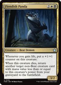 Fiendish Panda (120) [Foundations]