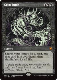 Grim Tutor (Showcase) (76) [Special Guests]