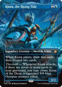 Kiora, the Rising Tide (Borderless) (309) [Foundations]